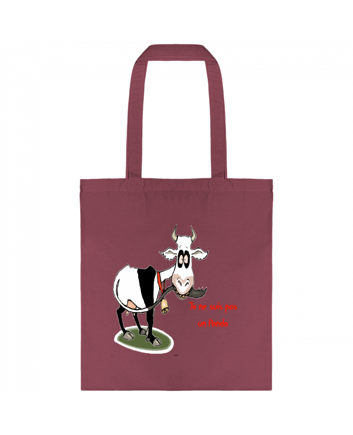 Tote-bag Je ne suis pas un Panda par golgot2004