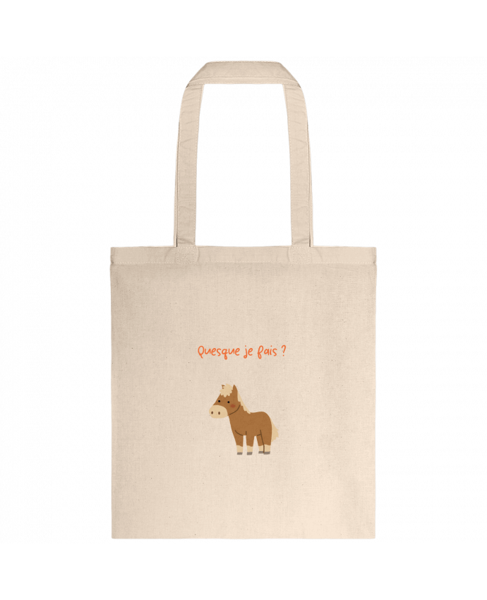 Tote-bag Quesque je fais ? par Claire