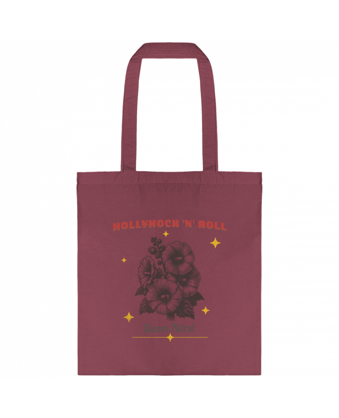 Tote-bag Hollyhock 'n' Roll par Mona Designs