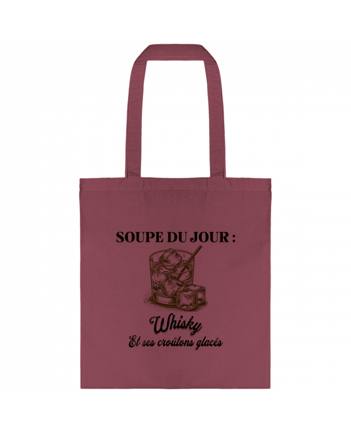 Tote-bag Soupe du jour : Whisky par Mona Designs
