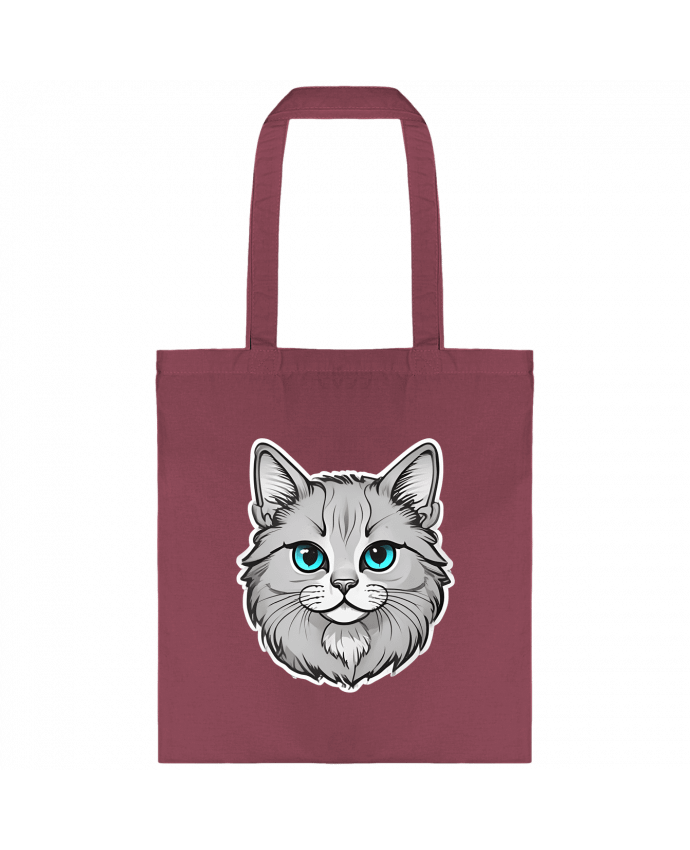 Tote-bag Tete de chat par SG LXXXIII