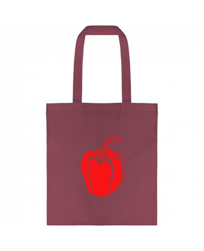 Tote-bag Poivron Rouge par TOMI AX