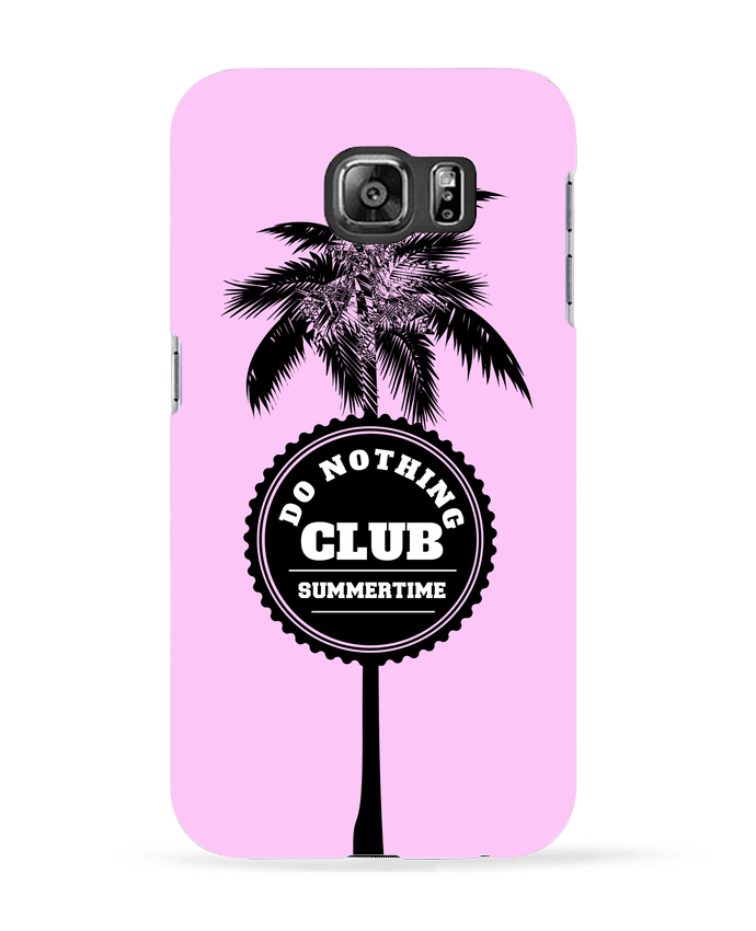 Coque Samsung Galaxy S6 Do nothing club - rose - justsayin