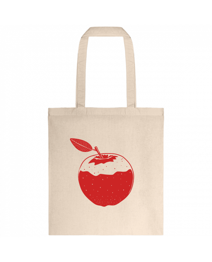 Tote-bag Pomme rouge par TOMI AX