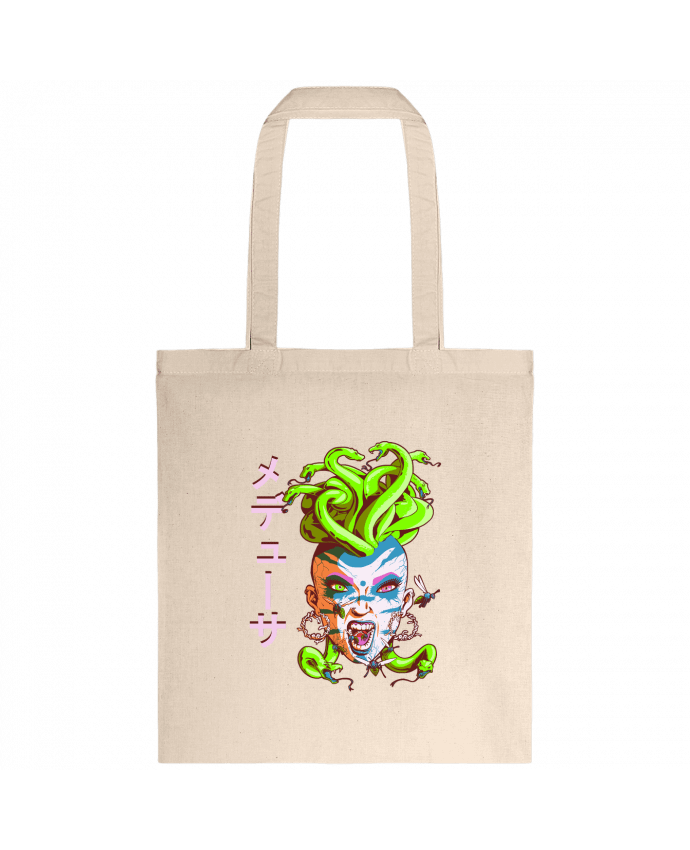 Tote-bag Medusa punk par TOMI AX