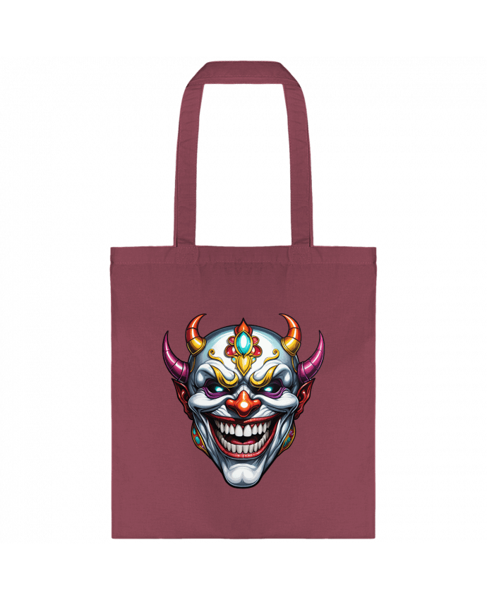 Tote-bag MASQUE AVEC SOURIRE par 33designerarte