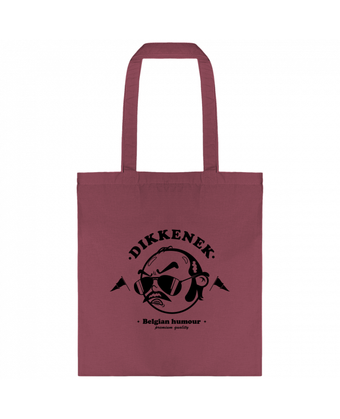 Tote-bag Dikkenek Retro Logo par PTIT MYTHO