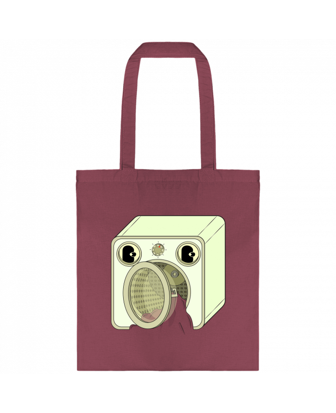 Tote-bag SWALLOWING MACHINE par Santiaguen