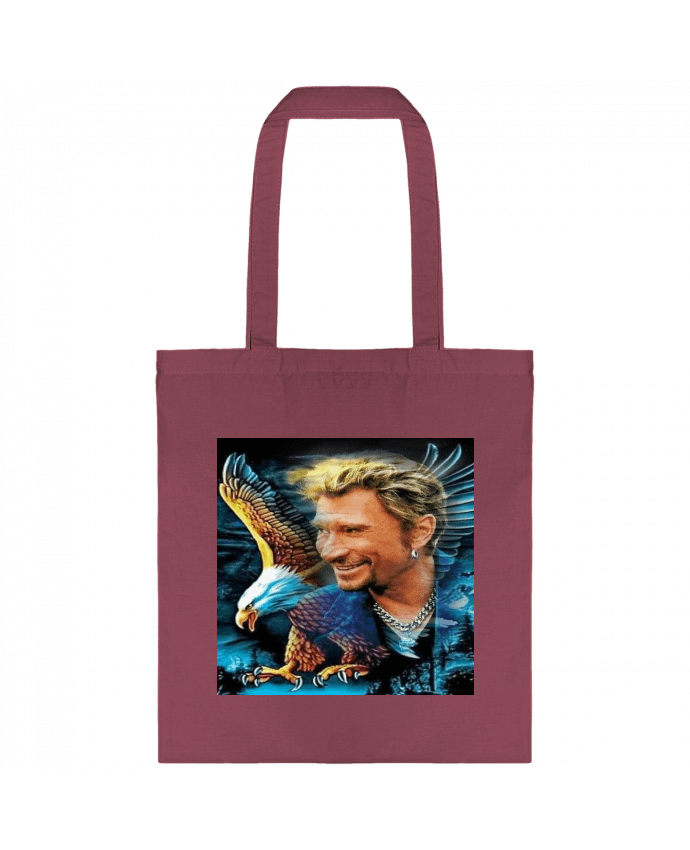 Tote-bag Dessin de Johnny Hallyday par White Tiger 60