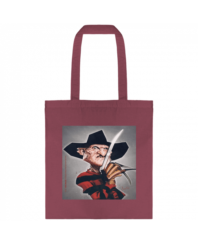 Tote-bag Caricature de Freddy par White Tiger 60