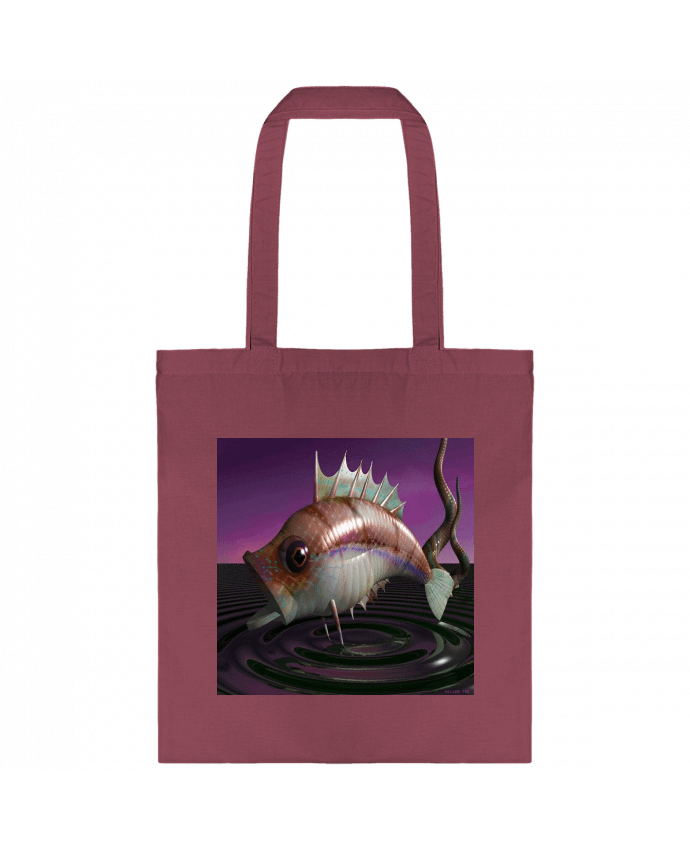 Tote-bag Image de Synthèse poisson par White Tiger 60