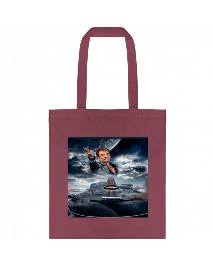 Tote-bag Johnny Hallyday avec Guitare par White Tiger 60