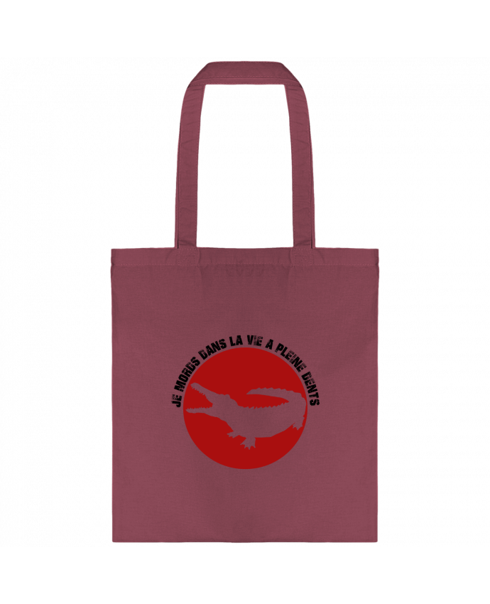 Tote-bag Animaux - Crocodile par pjb