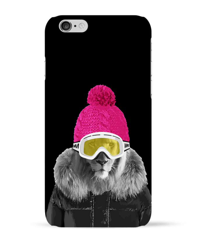 Coque iPhone 6 Lion snowboard par justsayin