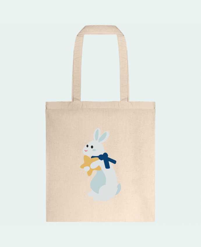 Tote-bag Lapin de noel par Babu 