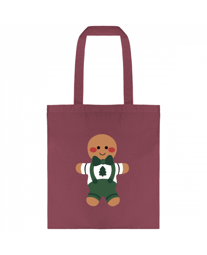Tote-bag Biscuit monsieur sapin par Babu 