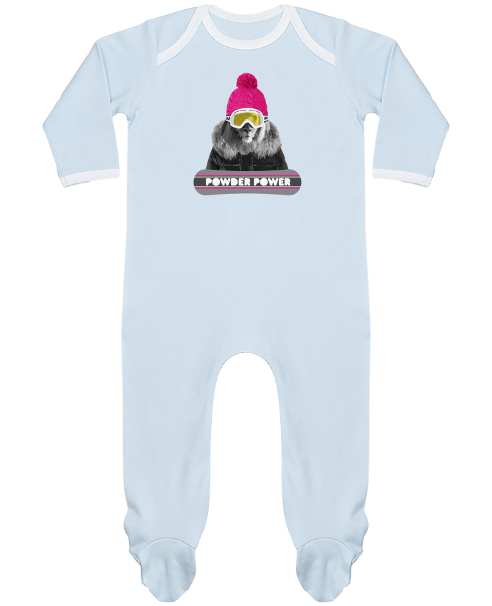 Body Pyjama Bébé Lion snowboard par justsayin