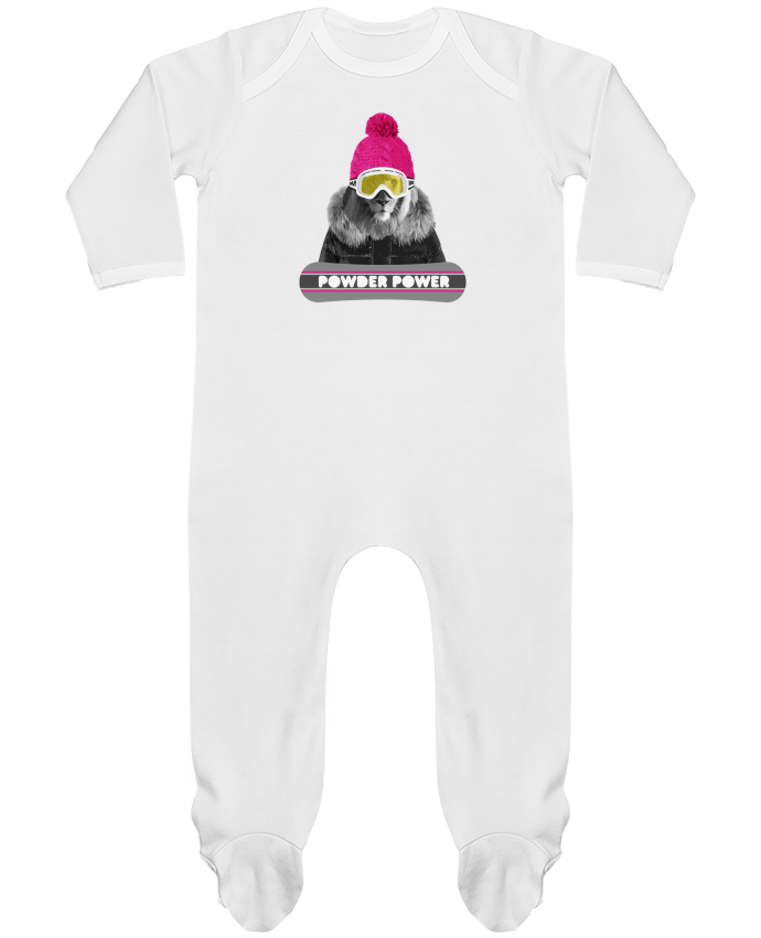 Body Pyjama Bébé Lion snowboard par justsayin