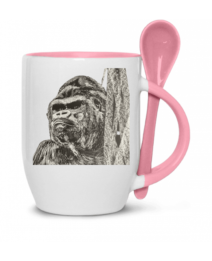  Tasse cuillère Gorille par Eclat animalier