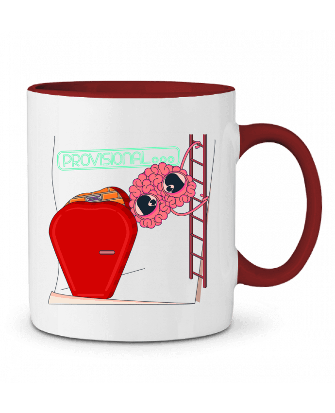 Mug bicolore PROVISIONAL Santiaguen