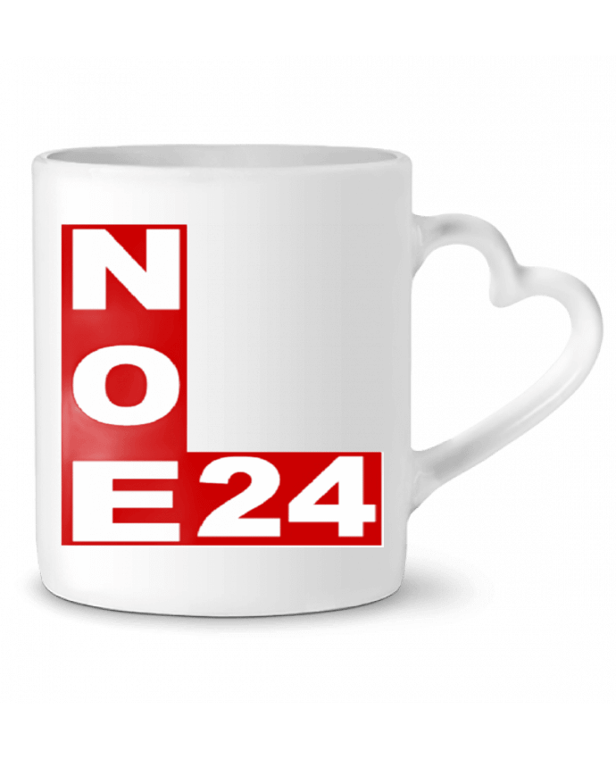 Mug coeur DESIGN  NOEL  24 par FIRST  STAR