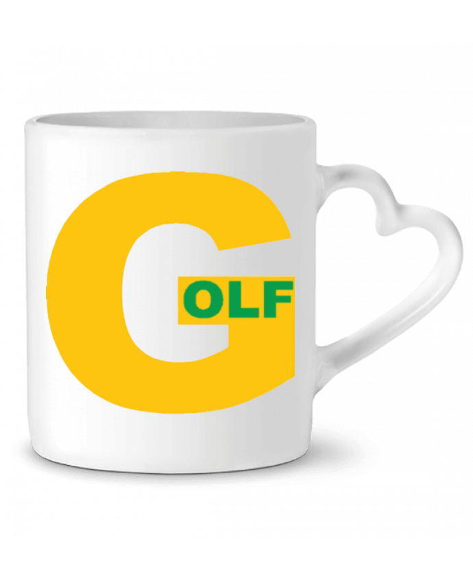 Mug coeur DESIGN  GOLF par FIRST  STAR