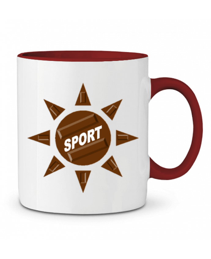 Mug bicolore CHOCOLAT  SPORT FIRST  STAR