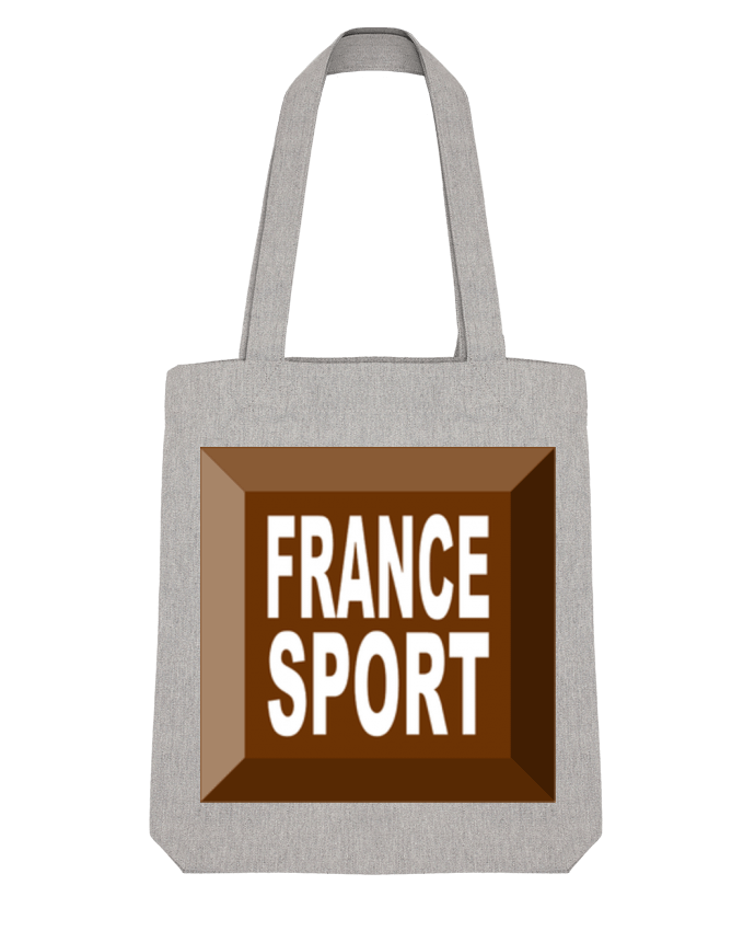 Tote Bag Stanley Stella FRANCE  SPORT  CHOCOLAT par FIRST  STAR 
