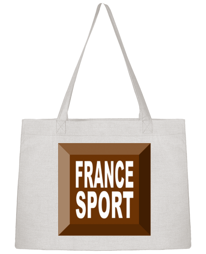 Sac Shopping FRANCE  SPORT  CHOCOLAT par FIRST  STAR