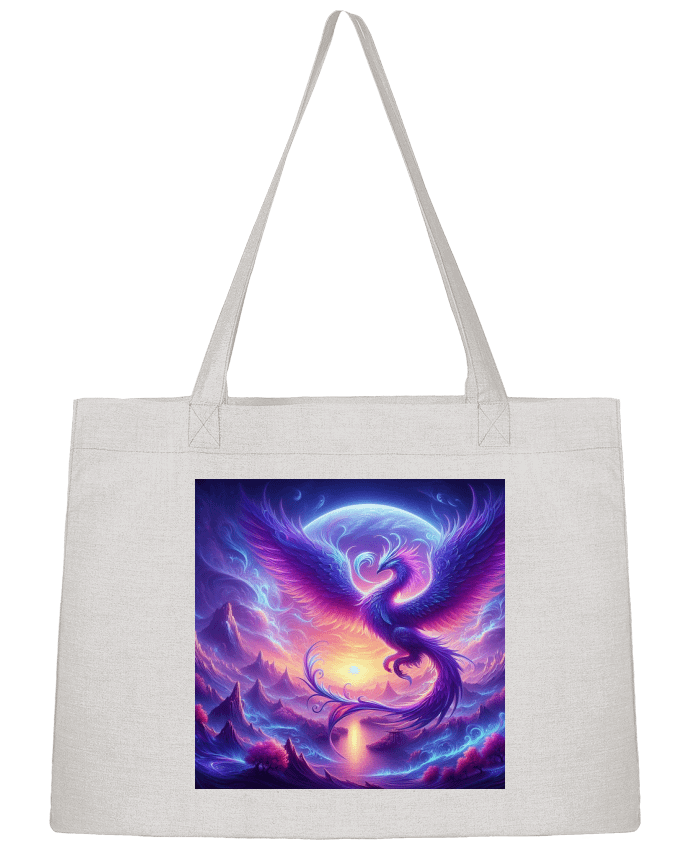 Sac Shopping Phénix violet par Fantasymaniac