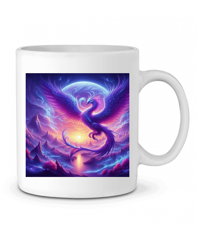 Mug  Phénix violet par Fantasymaniac