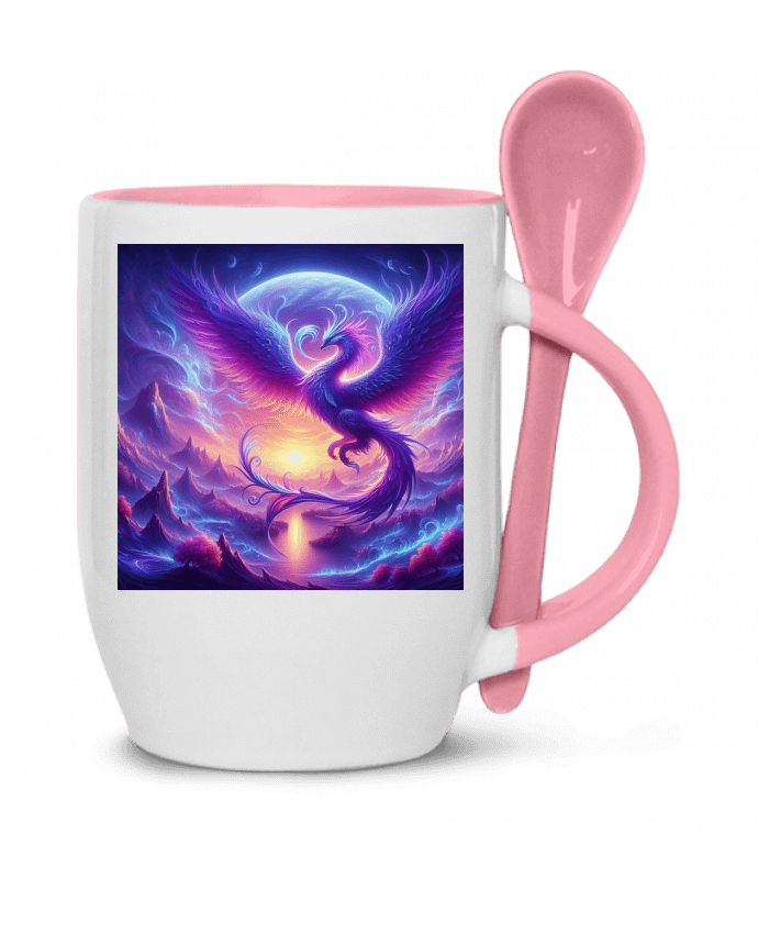  Tasse cuillère Phénix violet par Fantasymaniac