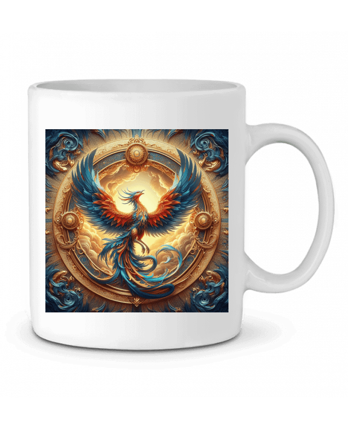 Mug  Phénix steampunk par Fantasymaniac
