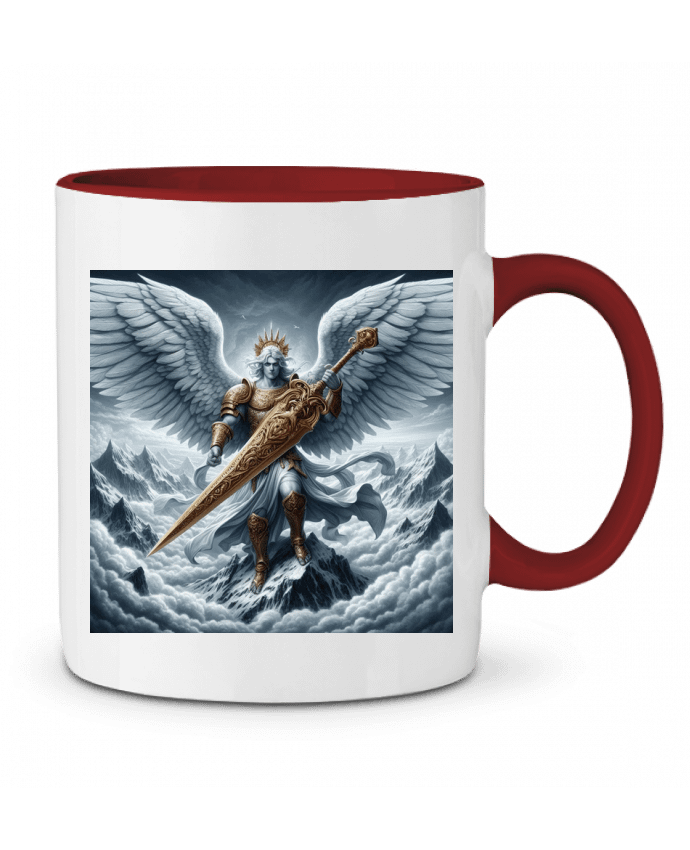 Mug bicolore Ange blanc et or Fantasymaniac