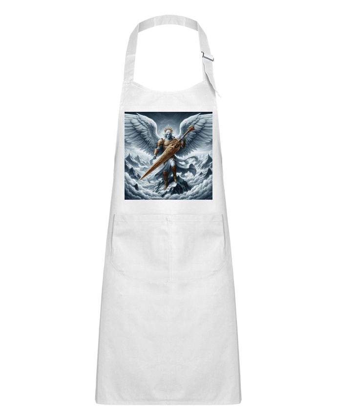 Tablier Enfant Ange blanc et or par Fantasymaniac