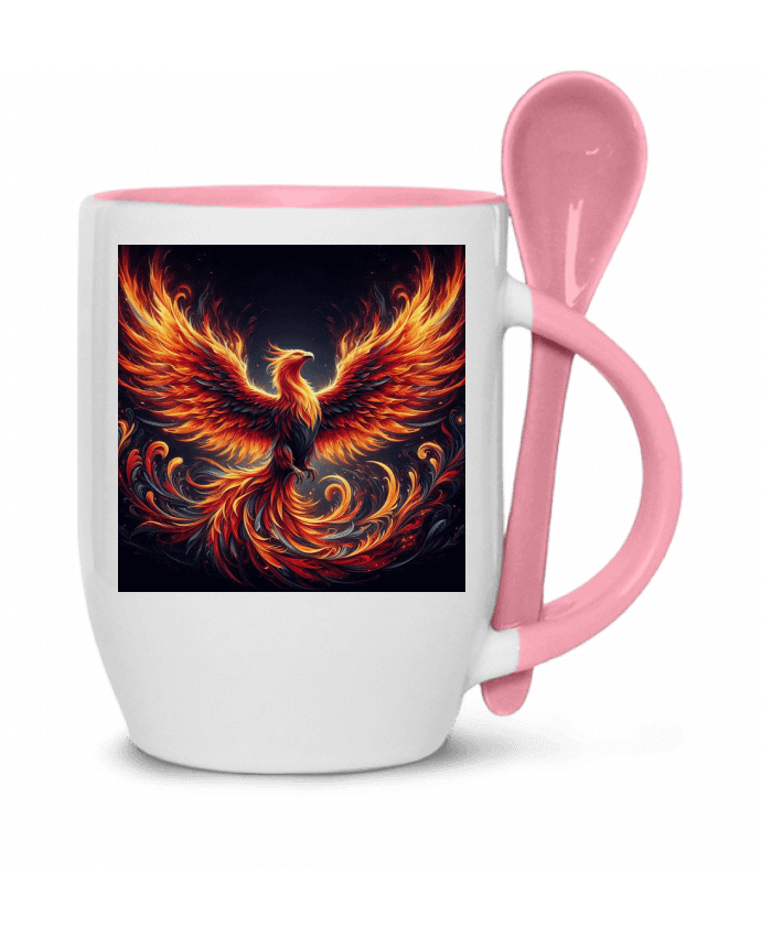  Tasse cuillère Phénix ailes déployés par Fantasymaniac