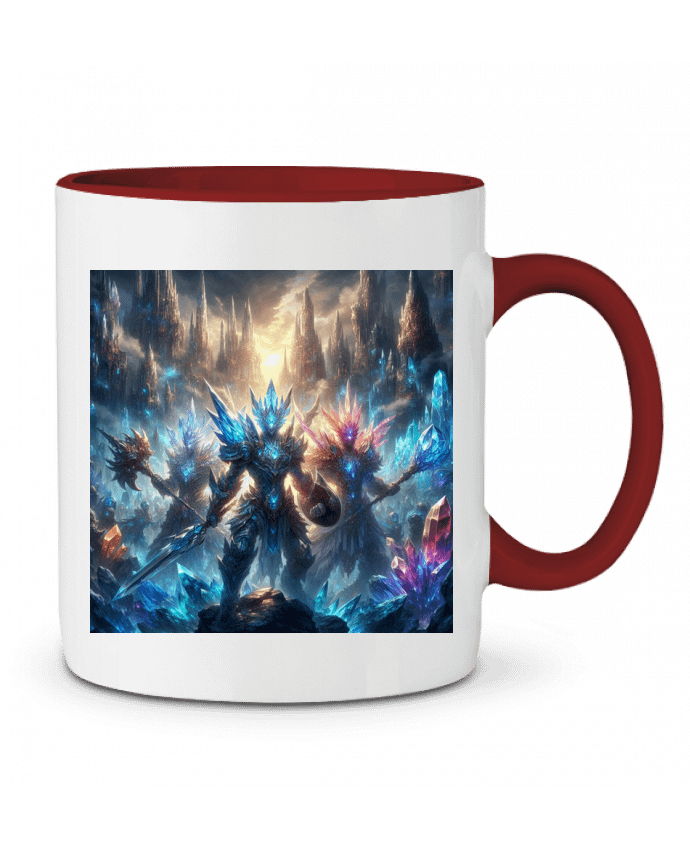 Mug bicolore armée cristal Fantasymaniac
