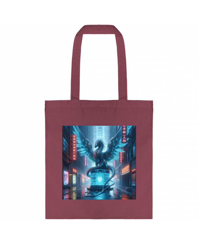 Tote-bag Cyber dragon par Fantasymaniac