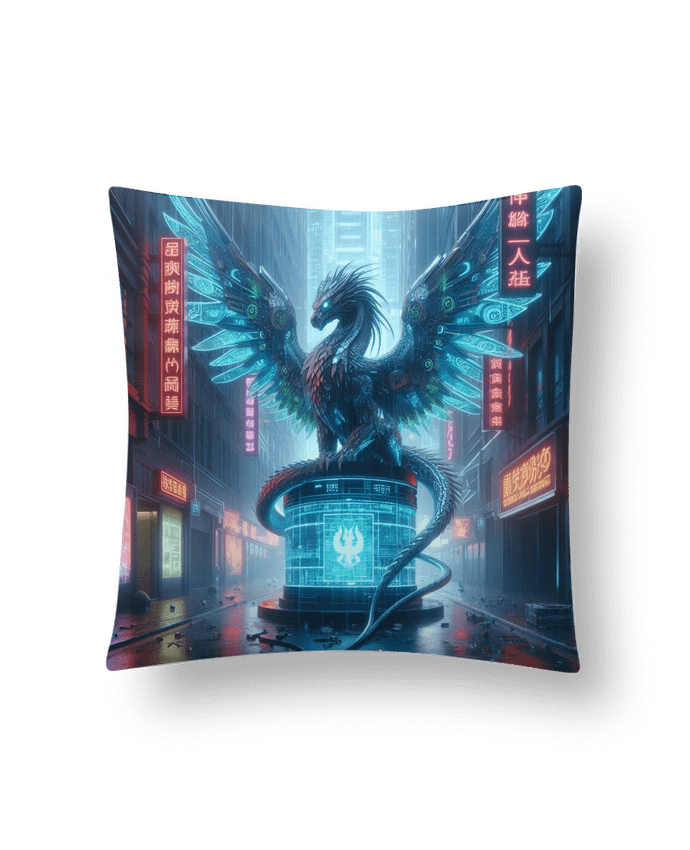 Coussin Cyber dragon par Fantasymaniac