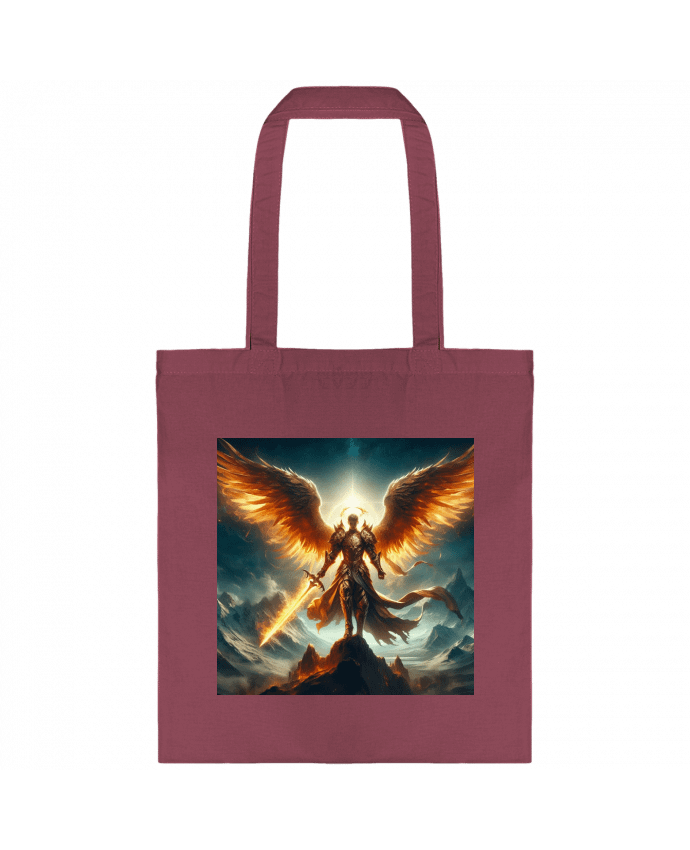 Tote-bag Ange lumineux en armure par Fantasymaniac