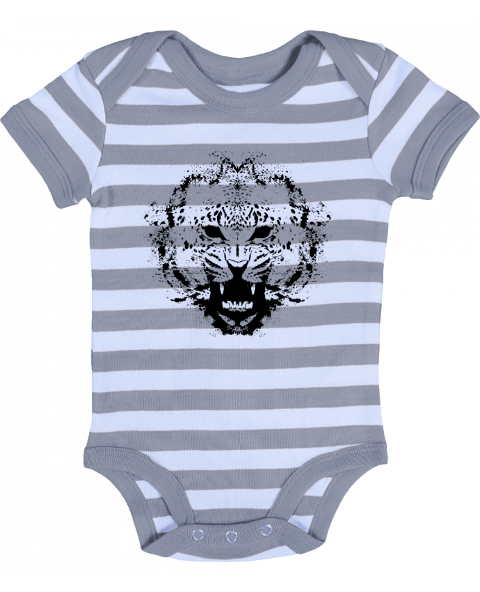 Baby Body striped leobyd - Graff4Art