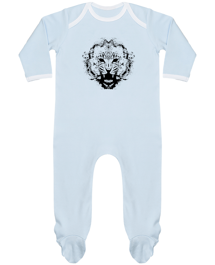 Body Pyjama Bébé leopard par Graff4Art