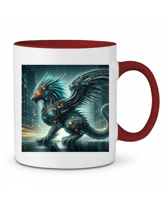 Mug bicolore Cyber chimère Fantasymaniac