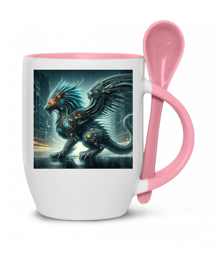  Tasse cuillère Cyber chimère par Fantasymaniac