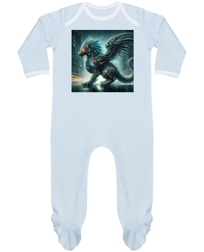 Body Pyjama Bébé Cyber chimère par Fantasymaniac