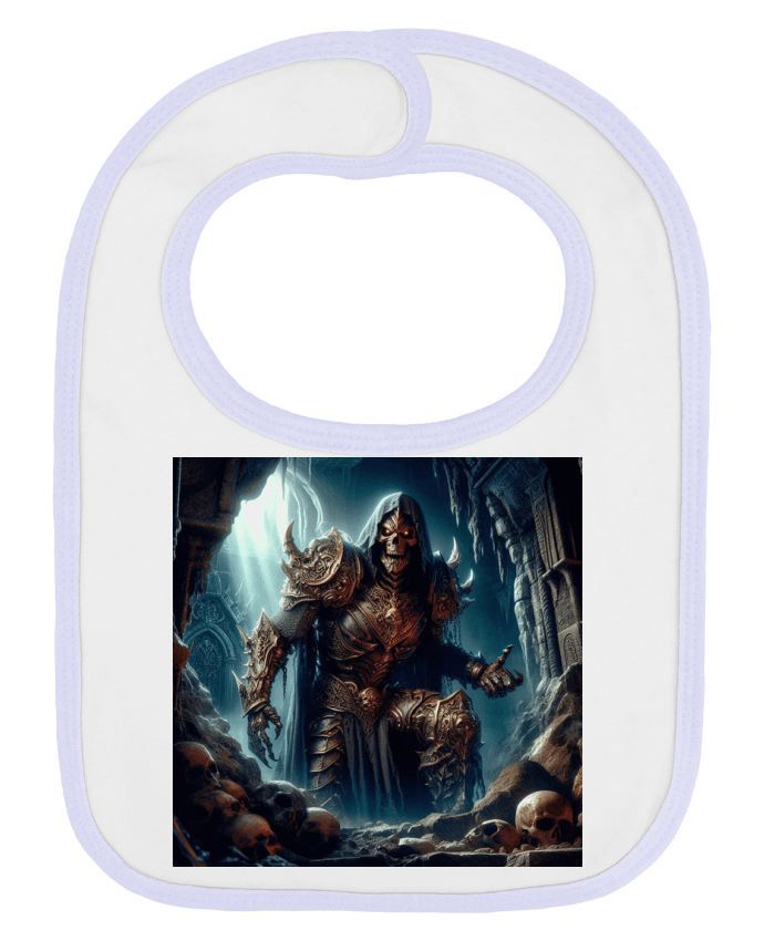 Bavoir bébé uni King lich par Fantasymaniac