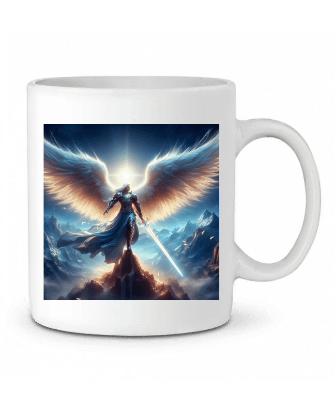 Mug  ange en armure par Fantasymaniac