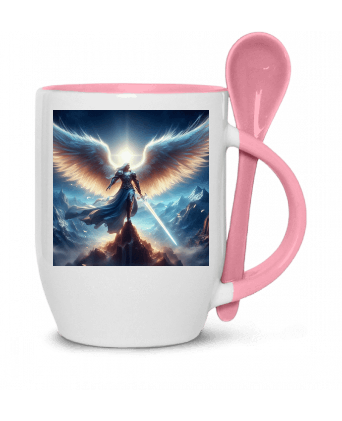  Tasse cuillère ange en armure par Fantasymaniac