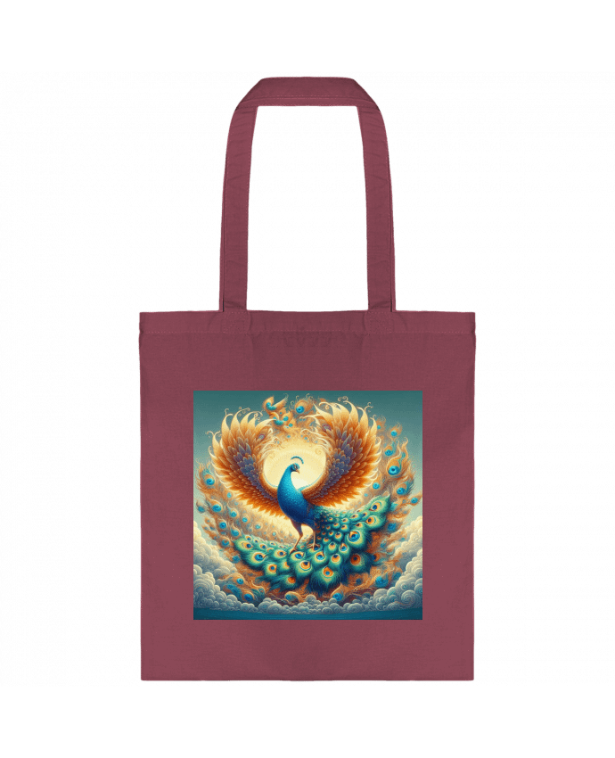 Tote-bag Paon majestueux par Fantasymaniac