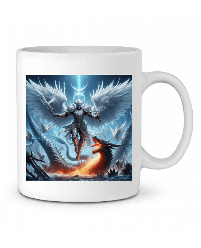 Mug  Ange blanc et bleu par Fantasymaniac